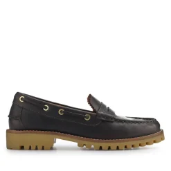 Miuccia Leather Moccasins - Brown