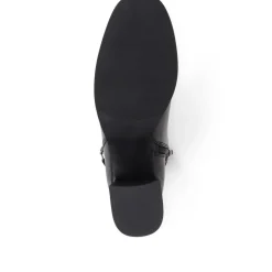 Monika Heeled Ankle Boots - Black
