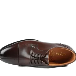 Moore Wide-Fit Leather Derby Shoes - Brown
