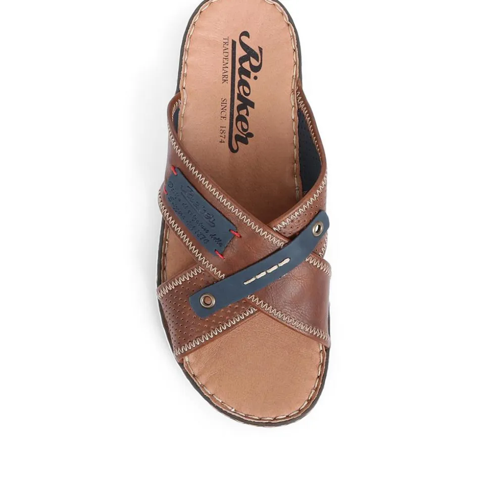 Mule Slider Sandals - Brown