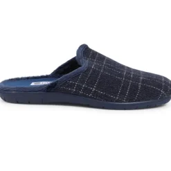 Mule Slippers - Navy