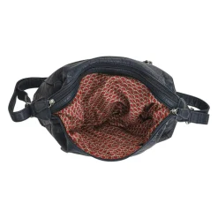 Multi-Pocket Crossbody Bag - Navy
