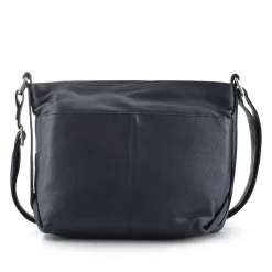Multi-Zip-Up Crossbody Bag - Navy