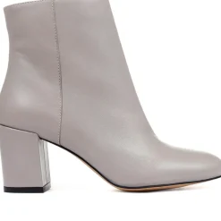 Neptune Heeled Ankle Boots - Mink