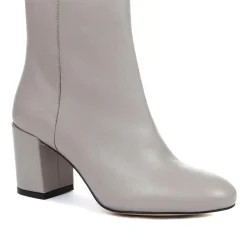 Neptune Heeled Ankle Boots - Mink
