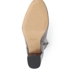 Neptune Heeled Ankle Boots - Pewter