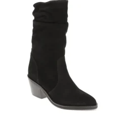 Nerine Calf-Length Boots - Black