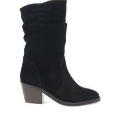 Nerine Calf-Length Boots - Black