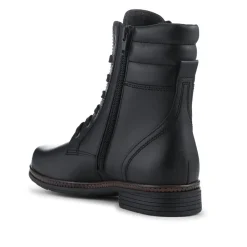 Notion Gabor Leather Ankle Boots - Black