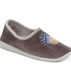 Novelty Slippers - Grey