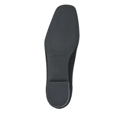 Olenka Casual Box-Toe Pumps - Black