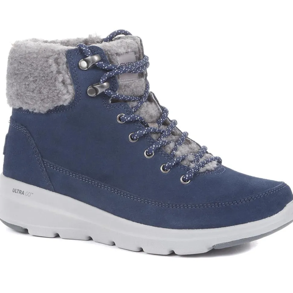 On The Go Glacial Ultra Woodland Boots - Navy