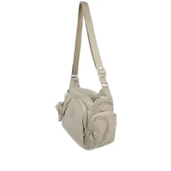 Organiser Crossbody Bag - Taupe