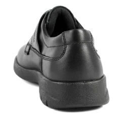 Padders Adjustable Fit Monk Shoes - Black