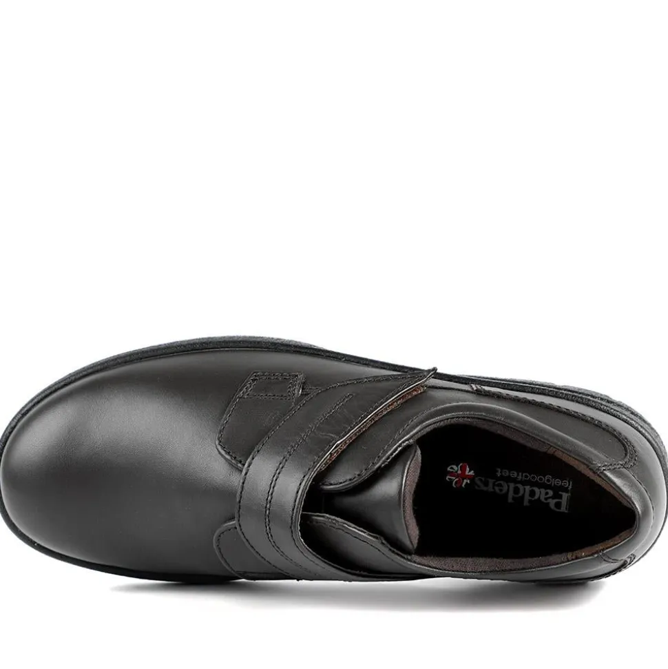 Padders Adjustable Fit Monk Shoes - Brown