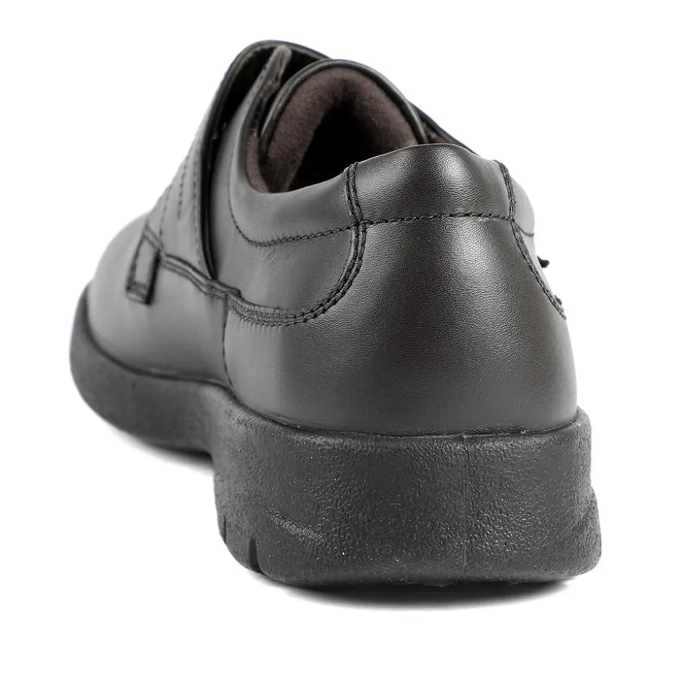 Padders Adjustable Fit Monk Shoes - Brown
