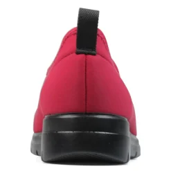 Padders Ladies Comfort 2E Fit - Burgundy Fabric