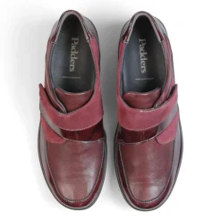 Padders Ladies Comfort 2E Fit - Burgundy Suede Combi