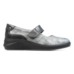 Padders Ladies Comfort 2E Fit - Grey Tumbled Leather