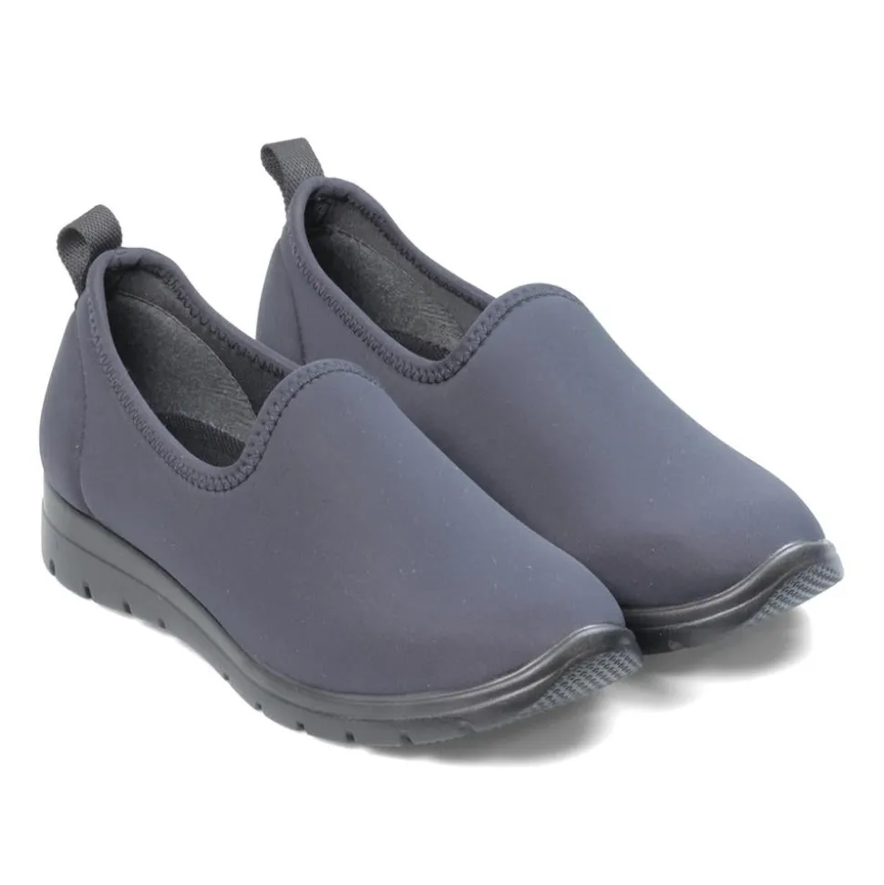Padders Ladies Comfort 2E Fit - Navy Fabric