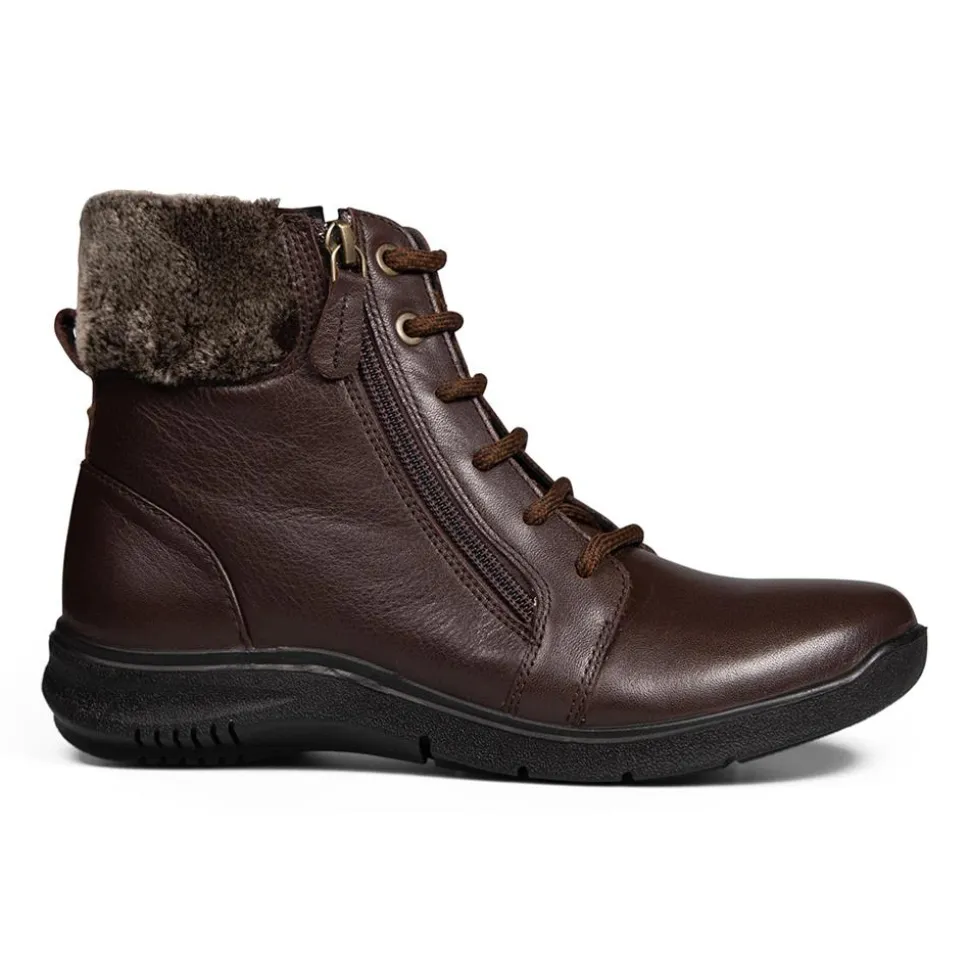 Padders Ladies Dual Fit Comfort E/2E - Bark Leather