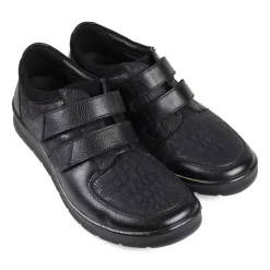 Padders Ladies Dual Fit Comfort 2E/3E - Black Combi