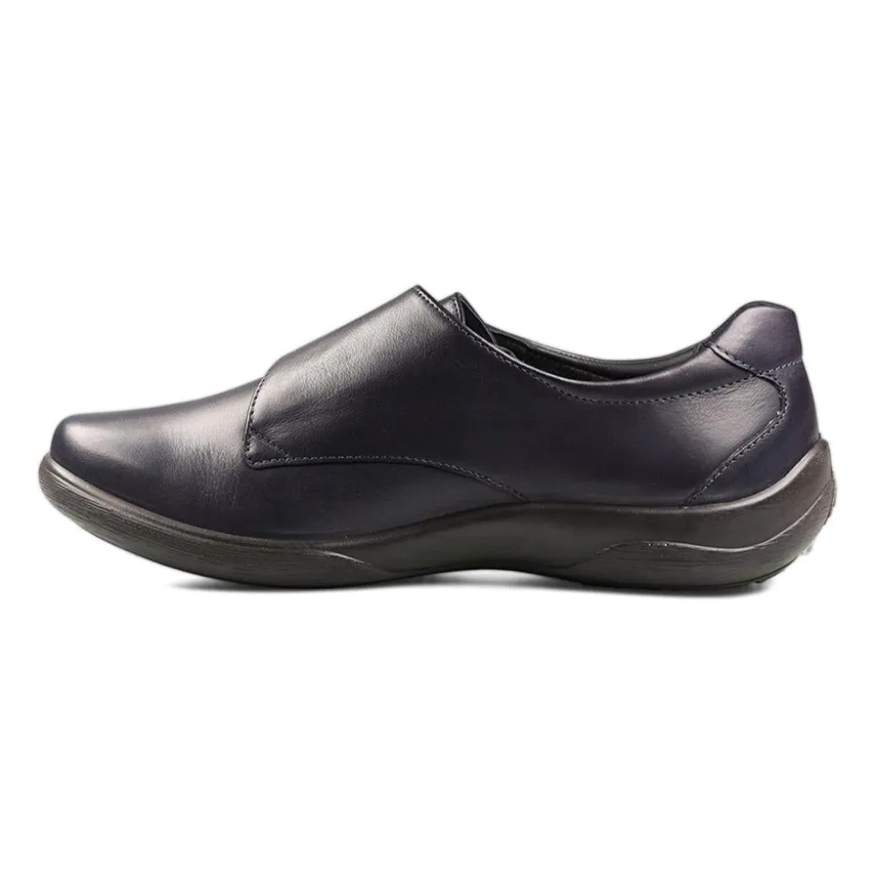 Padders Ladies Dual Fit Comfort 2E/3E - Midnight Leather