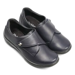 Padders Ladies Dual Fit Comfort 2E/3E - Midnight Leather