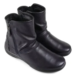 Padders Ladies Dual Fit Comfort 2E/3E - Navy Leather
