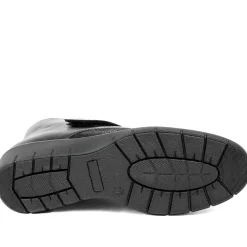 Padders Leather Celeste Shoes - Black