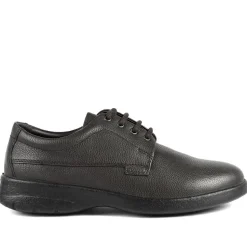 Padders Leather Lace Up Casual Shoes - Brown