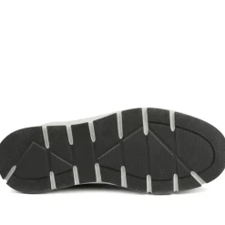Padders Leather Rugged Casual Lace Up Shoes - Navy