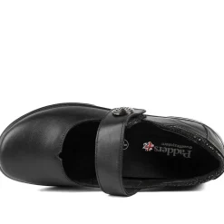 Padders Leather Touch Fastening Mary Janes - Black