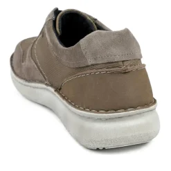 Padders Leather Wide Fit Lace Up Shoes - Brown