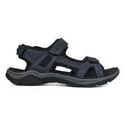 Padders Mens Comfort Sandals G Fit - Navy Nubuck