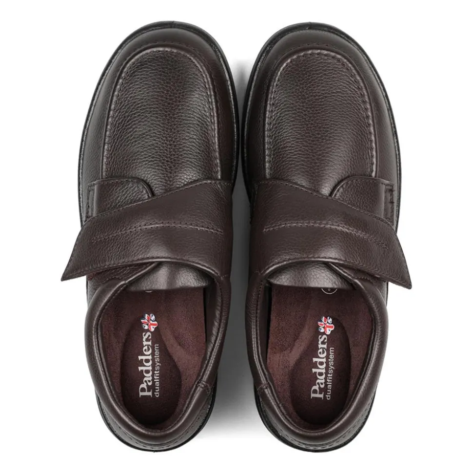 Padders Mens Dual Fit G/H - Dark Brown