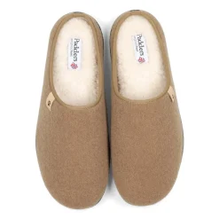 Padders Mens Slippers G Fit - Camel Felt