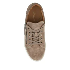 Padova2 Leather Lace-Up Trainers - Taupe Suede