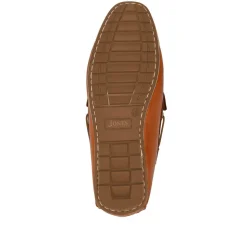 Parks Casual Leather Moccasins - Tan