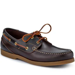 Parsons Leather Boat Shoes - Brown