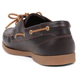 Parsons Leather Boat Shoes - Brown