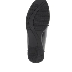 Patent Ladies Loafers - Black Patent