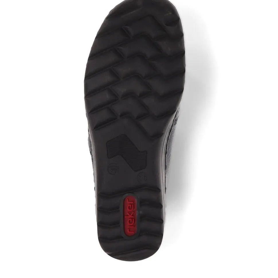 Patterned Touch-Fasten Shoes - Navy