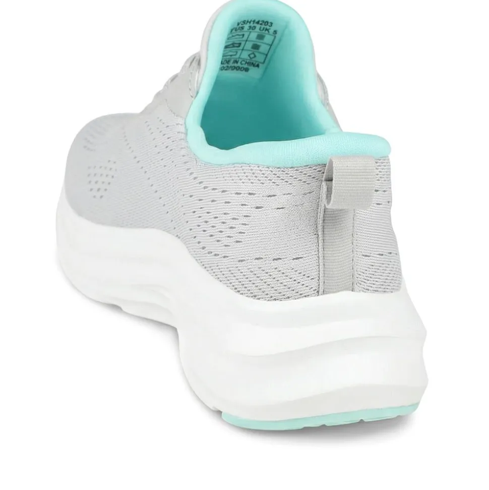Pavers Active Wide Fit Easy Step In Trainers - Grey