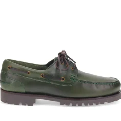 Pickering2 Leather Boat Shoes - Khaki