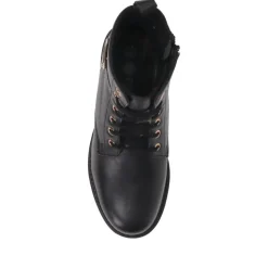 Platform Ankle Boots - Black