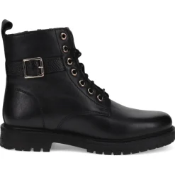 Platform Ankle Boots - Black