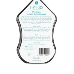 Premium Instant Shine Sponge - Black