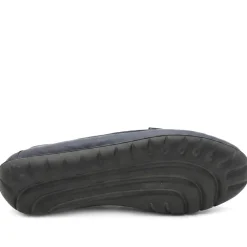 Premium Leather Moccasins - Navy