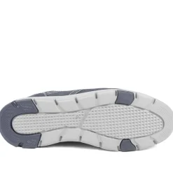 Premium Leather Slip On Shoes - Navy